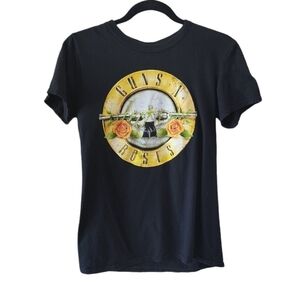 Bravado Guns n Roses Black Short sleeve band concert tee